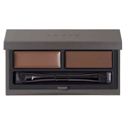 THREE Advanced Identity Brow Shaping Duo (02 Light Brown)