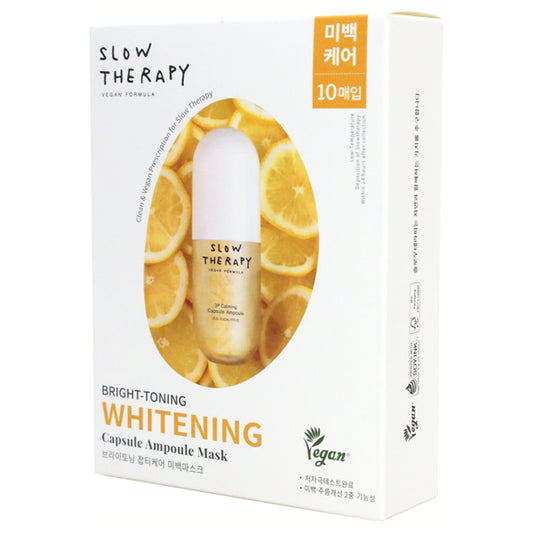 SLOW THERAPY Capsule Ampoule Mask Brightening, 10 Uses