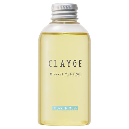 CLAYGE Mineral Multi Oil, 150g (Floral & Musk)