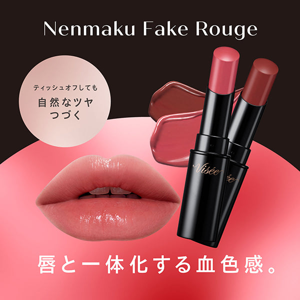 VISEE Nemak Fake Rouge, BR350 Apple Kiss, 3.8g, Fragrance-free