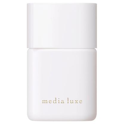 Media Luxe Liquid Foundation, SPF26, PA+++, Shampoo 03 (Slightly Darker), 25ml, Fragrance-Free