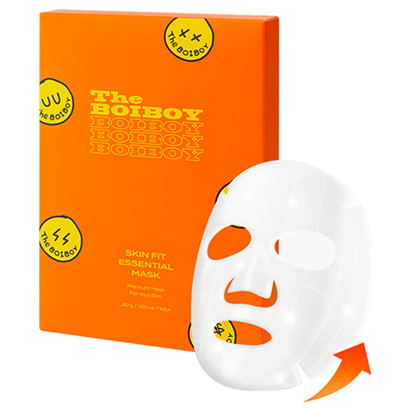 TheBOIBOY Skin Fit Essential Mask, 6 Sheets