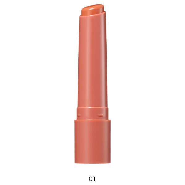 b idol Glossy Lip R, 01 Mature BEIGE, 2.4g, Grapefruit scent