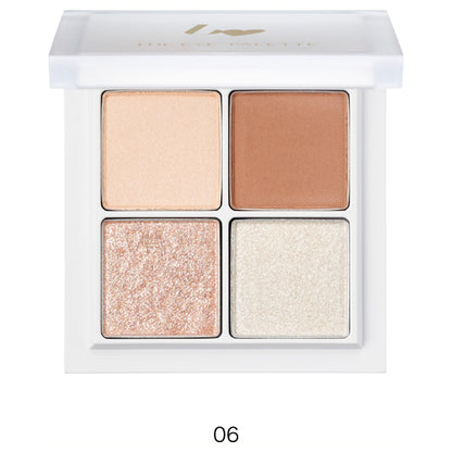b idol THE Eye Palette R, 06 Instinct Nude Beige, 8g