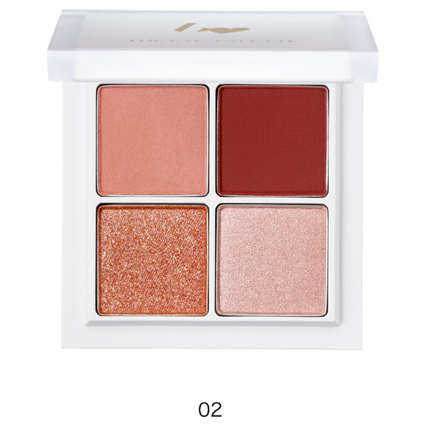 b IDOL THE Eye Palette R (02 Flirtatious Pink)