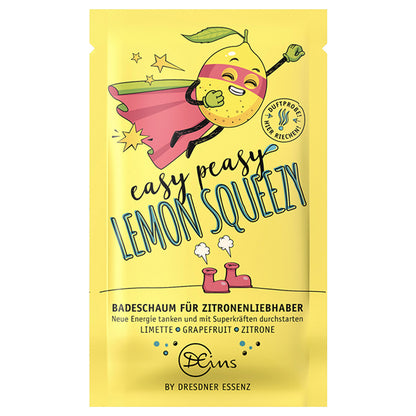 DRESDNER ESSENZ Foaming Bath Salt Lemon Squeeze, 60g