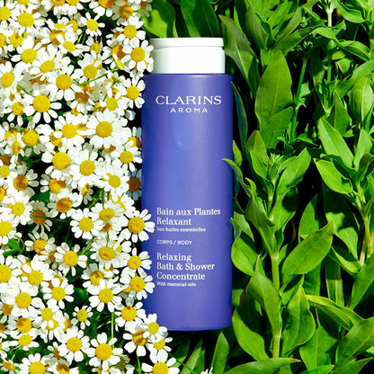 CLARINS Plant Shower,Bath Lotion "Relax" N, 200ml, Lavender and Orange Scent