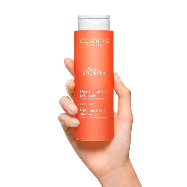 CLARINS Eau de Jardin Fresh Shower Gel, 200ml, Fruity Citrus Scent