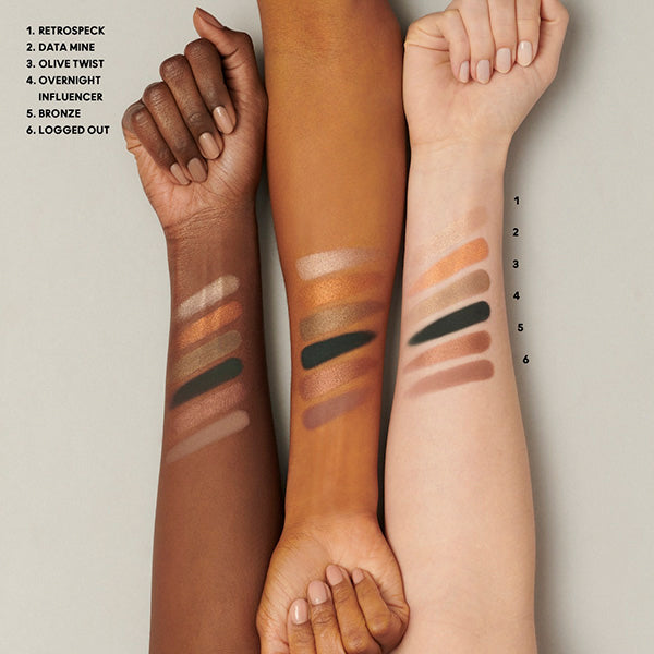 M.A.C Connect in Color Eyeshadow Palette x 6, Bronze Influence, 6.25g
