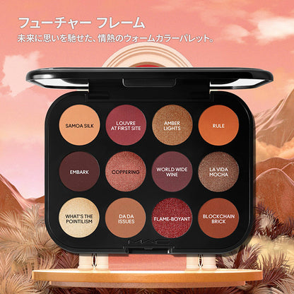 M.A.C Connect in Color Eyeshadow Palette x 12, Future Frame, 12.2g