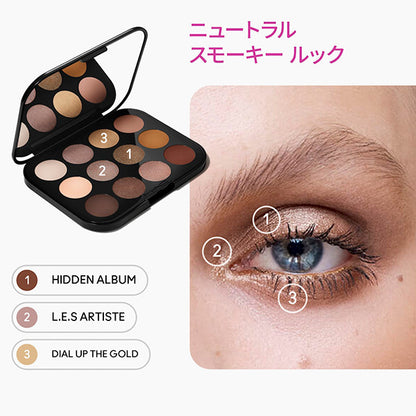 M.A.C Connect in Color Eyeshadow Palette x 12, Unfiltered Noose, 12.2g