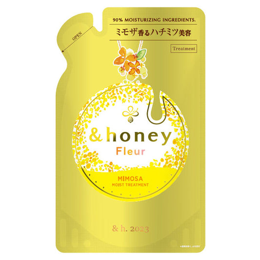 &honey Fleur Hair Treatment 2.0, 350g, Soft and Fluffy, Mimosa Honey Scent (Refill)