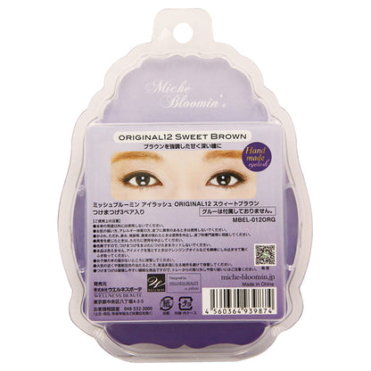 Mish Bloomin' Eyelash Original Line, ORIGINAL12 Sweet Brown, 3 pairs