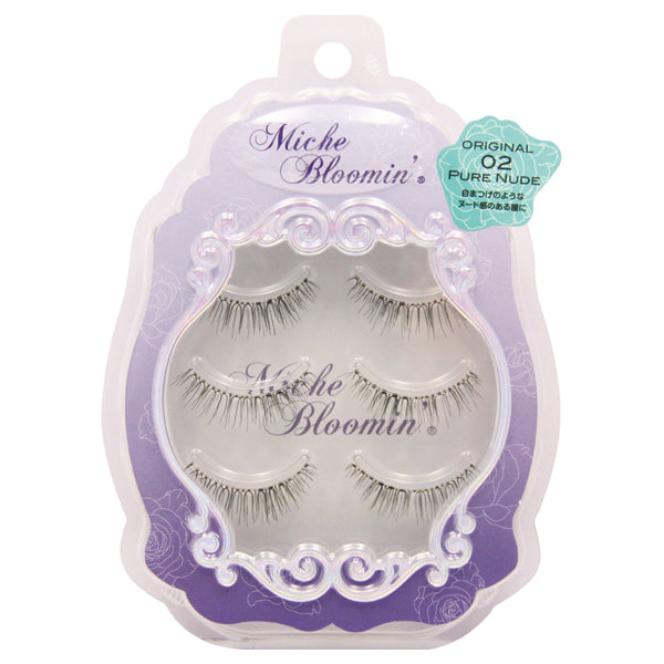 Mish Bloomin' Eyelash Original Line, ORIGINAL02 Pure Nude, 3 pairs