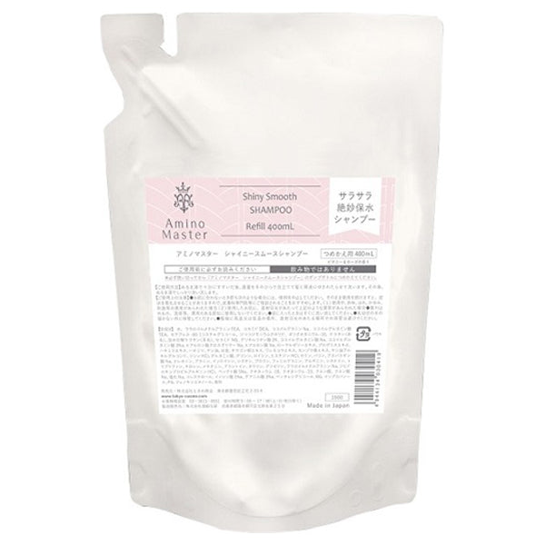 Amino Master Shiny Smooth Shampoo Refill (Peony & Rose), 400ml