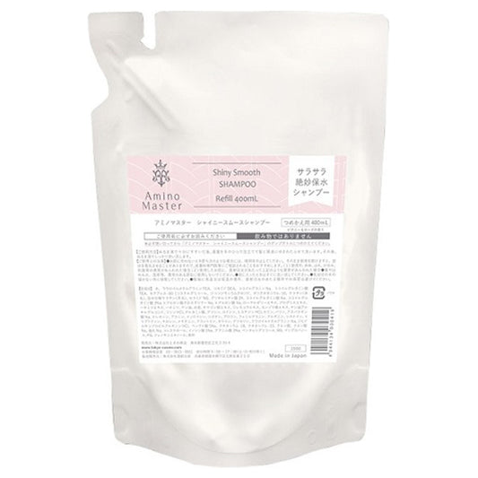Amino Master Shiny Smooth Shampoo Refill (Peony & Rose), 400ml
