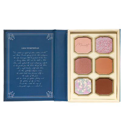 MilleFee Painting Eyeshadow Palette, 06 Water Lily, 6g