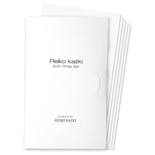 REIKO KAZKI Kazki Design Tape Large Type, 5 Sheets