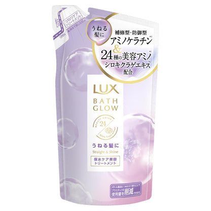 LUX Bath Glow Straight & Shine Treatment Refill, 350g