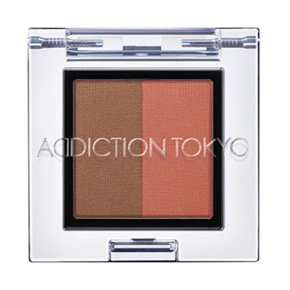 ADDICTION Pressed Duo Eyebrow, 005 Apricot Duo, 1.5g