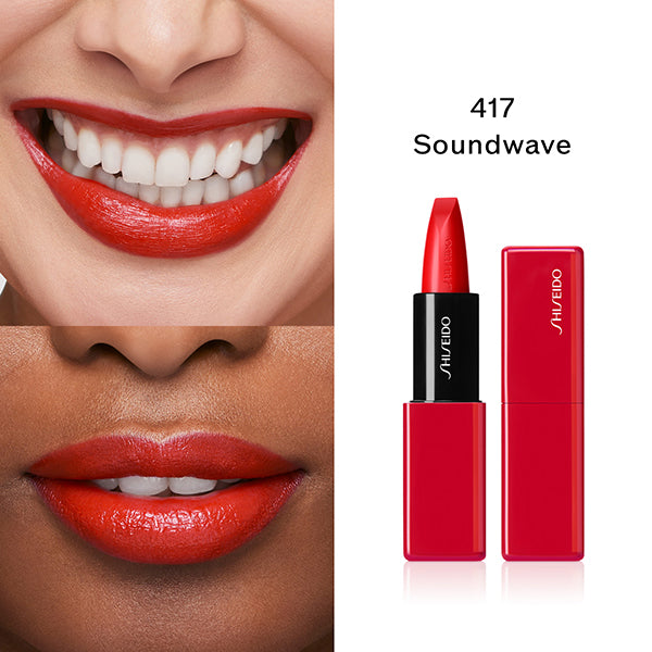 SHISEIDO Techno Satin Gel Lipstick, 417 Soundwave, 3.3g