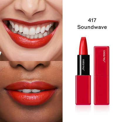 SHISEIDO Techno Satin Gel Lipstick, 417 Soundwave, 3.3g