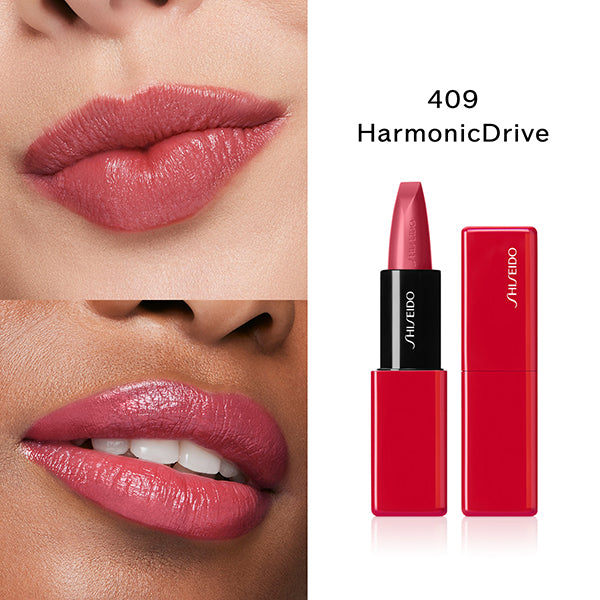 SHISEIDO Techno Satin Gel Lipstick, 409 Harmonic Drive, 3.3g