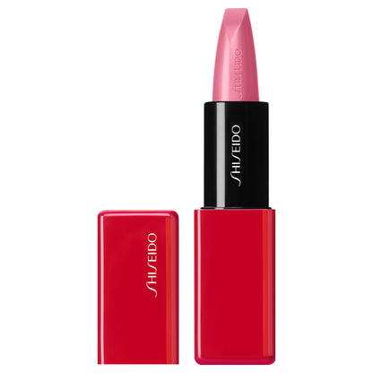 SHISEIDO Techno Satin Gel Lipstick, 407 Pulsar Pink, 3.3g