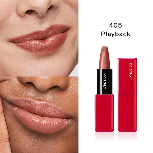 SHISEIDO Techno Satin Gel Lipstick, 405 Playback, 3.3g