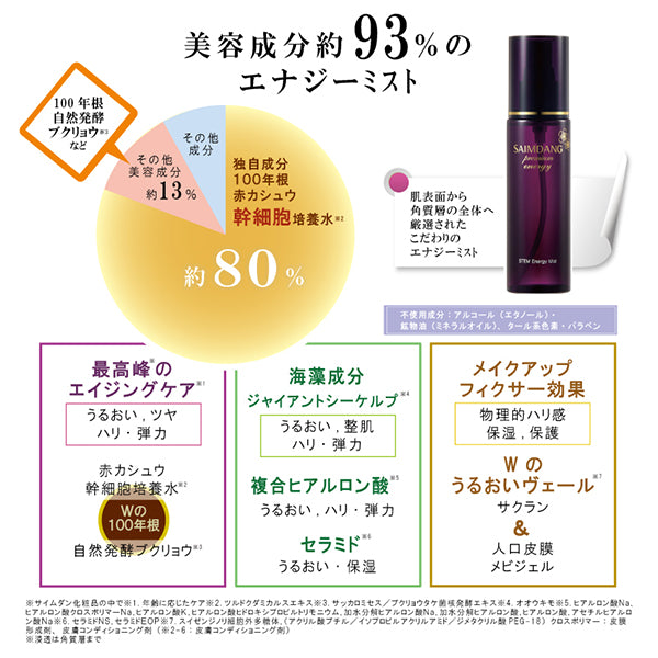 Stem Energy Mist, 100ml, Moisturizing