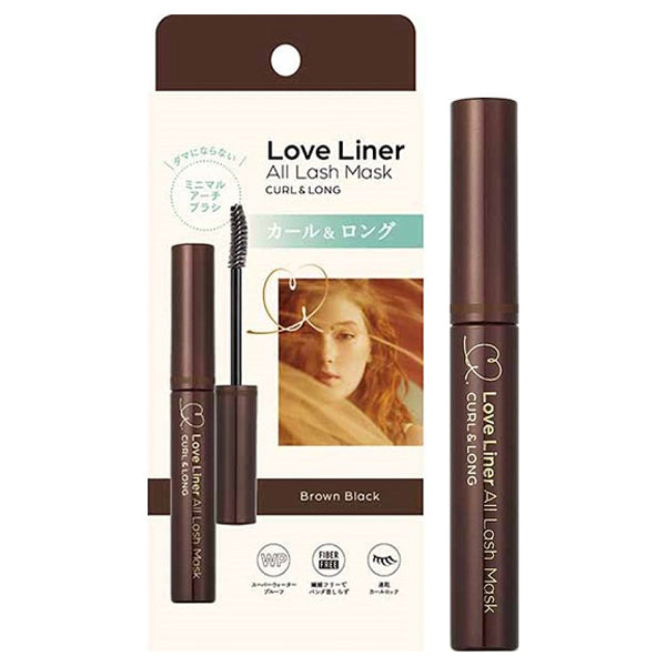 Love Liner All Lash Mask Curl & Long, Brown Black, 5.5g