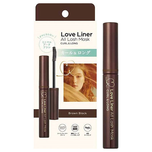 Love Liner All Lash Mask Curl & Long, Brown Black, 5.5g