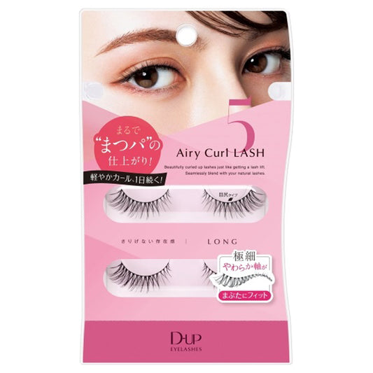 Airy Curl Lash, 05, 2 pairs W100×D32×H159(mm)
