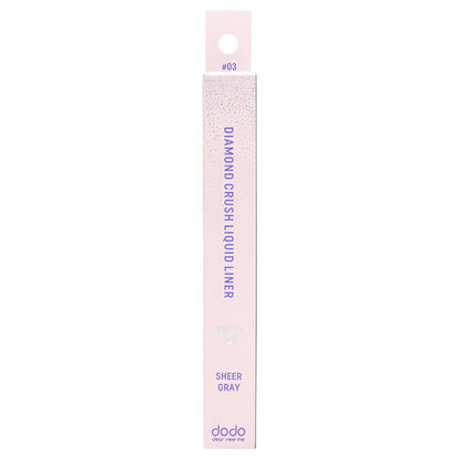 dodo Diamond Crush Liquid Liner #03 (Sheer Gray)
