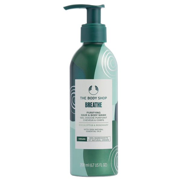 Wellness Hair & Body Wash, 200ml, Eucalyptus & Rosemary Scent
