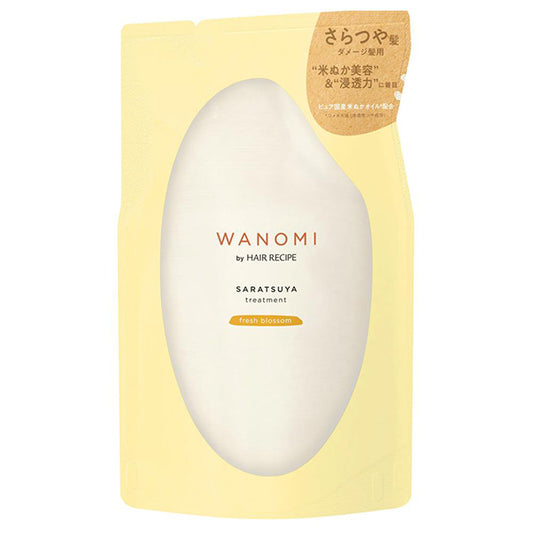 Wanomi by Hair Recipe Sara-tsuya Treatment (Refill), 300g