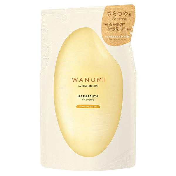 Wanomi by Hair Recipe Sara-tsuya Shampoo (Refill), 300ml