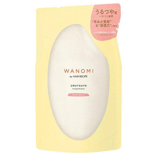 Wanomi by Hair Recipe Uru-tsuya Treatment (Refill), 300g