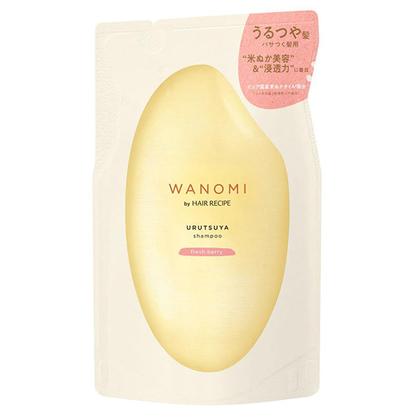Wanomi by Hair Recipe Uru-tsuya Shampoo (Refill), 300ml