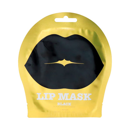 Lip Mask Black, BLACK, 3g 1 sheet, Black Cherry Scent