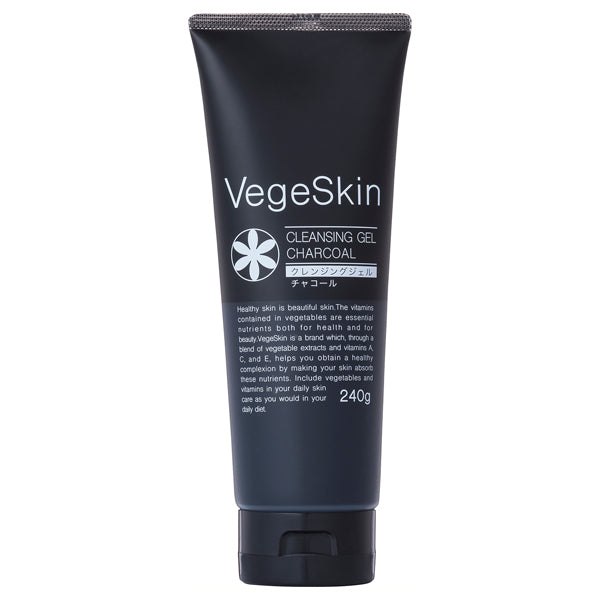 Veggie Skin Cleansing Gel Charcoal, 240g