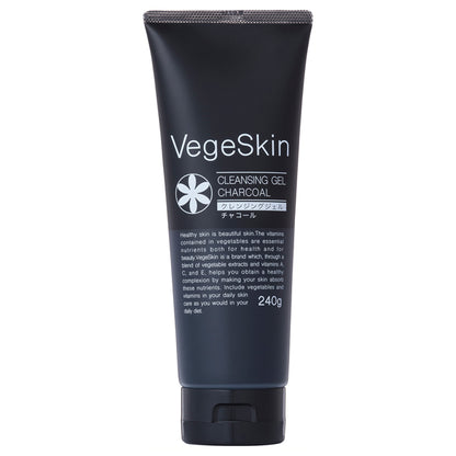 Veggie Skin Cleansing Gel Charcoal, 240g