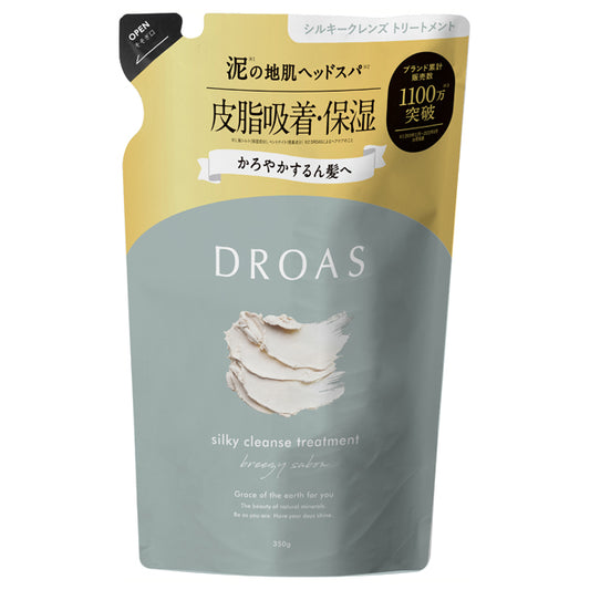 DROAS Silky Cleanse Treatment Refill (Breezy Savon), 350g