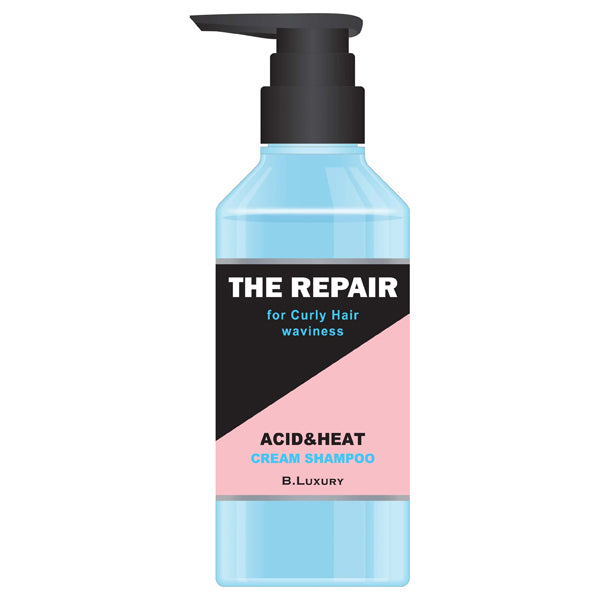 B-Luxury The Repair Acid Heat Cream Shampoo, 400ml