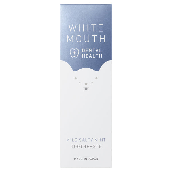 White Mouth Dental Health Toothpaste, 100g, Mild Salty Mint