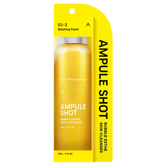 Ampoule Shot Bubble Esthe Carbonated Facial Cleanser, 160g