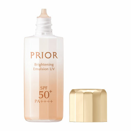 PRIOR Highly moisturizing whitening emulsion (see-through cover), SPF50+ PA++++, 31ml, Moisturizing