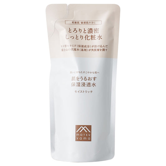 Hada wo Uruosu Moisturizing Skin Care Penetrating Water Moist Rich (Refill), 110ml