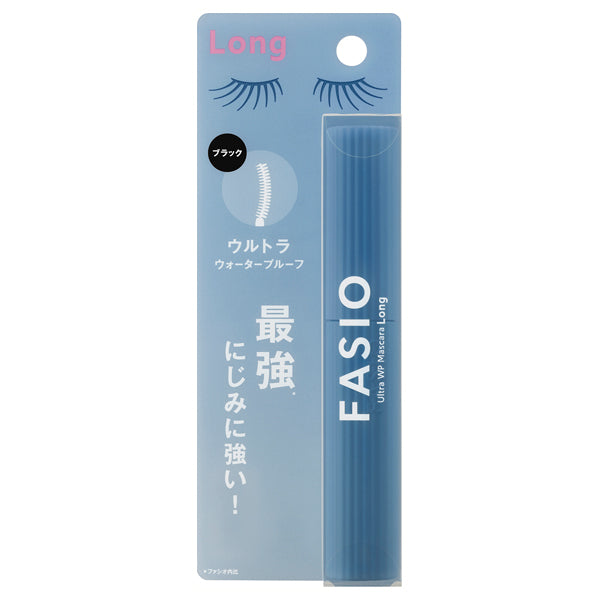 Fasio Ultra WP Mascara (Long), 01 Black, 6g, Fragrance-free