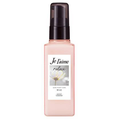 Je l'aime Relax Overnight Care Milk, 120ml, Aromatic Jasmine Fragrance